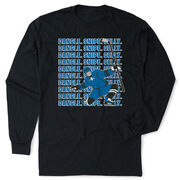 Hockey Tshirt Long Sleeve - Dangle Snipe Celly Player