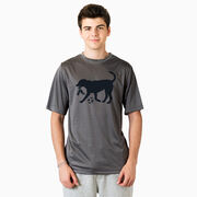 Soccer Short Sleeve Performance Tee - Spot The Soccer Dog