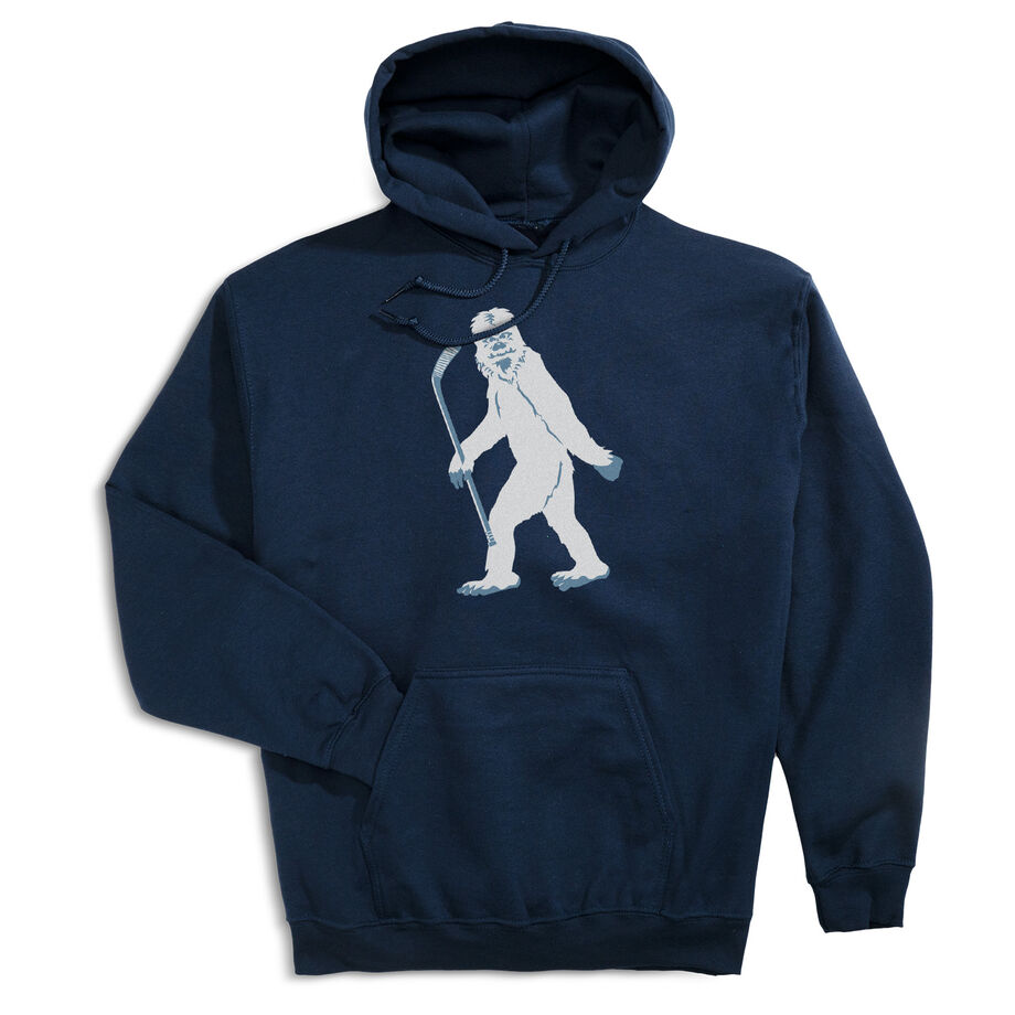 Hockey Hooded Sweatshirt - Yeti - Personalization Image