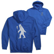 Guys Lacrosse Hooded Sweatshirt - Yeti (Back Design)