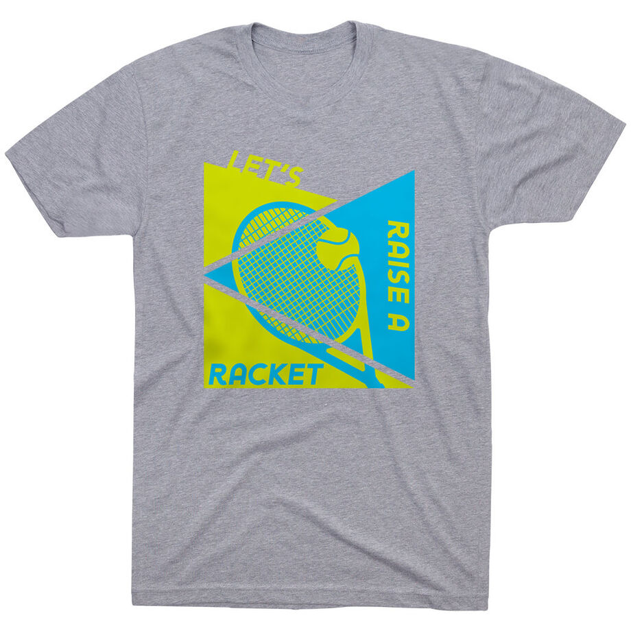 Tennis Short Sleeve T-Shirt - Let's Raise A Racket