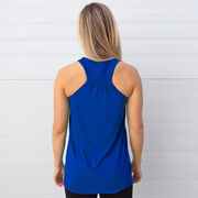 Tennis Flowy Racerback Tank Top - Love Means Nothing In Tennis