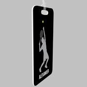 Tennis Bag/Luggage Tag - Personalized Guy Tennis Player