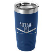 Softball 20oz. Double Insulated Tumbler - Softball Dad