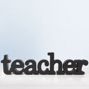 Teacher Wood Words Ready to Autograph