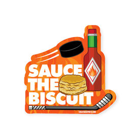 Hockey Sticker - Sauce The Biscuit