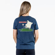 Soccer Short Sleeve T-Shirt - Soccer Ghoul (Back Design)
