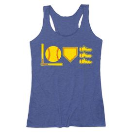 Softball Women's Everyday Tank Top - Softball Love To Play