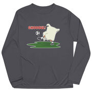 Soccer Long Sleeve Performance Tee - Soccer Ghoul