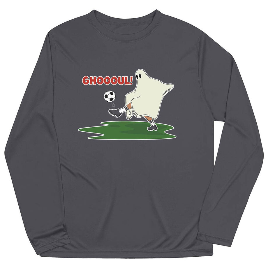 Soccer Long Sleeve Performance Tee - Soccer Ghoul