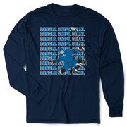 Hockey Tshirt Long Sleeve - Dangle Snipe Celly Player