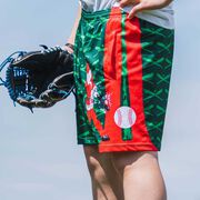 Baseball Beckett&trade; Shorts - Home Run Santa