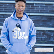 Baseball Hooded Sweatshirt - 3 Up 3 Down