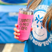 Cheerleading 20 oz. Double Insulated Tumbler - Cheer is My Life