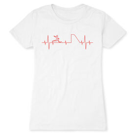 Soccer Women's Everyday Tee - Soccer Heartbeat