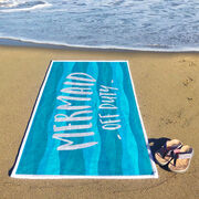 Swimming Premium Beach Towel - Mermaid Off Duty