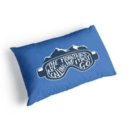 Skiing & Snowboarding Pillowcase - The Mountains Are Calling Goggles