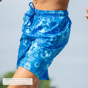 Soccer Swim Trunks - Seaside