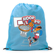 Basketball Drawstring Backpack - Hoop Loops 