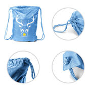 Softball Sport Pack Cinch Sack - Reindeer