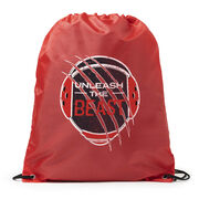 Wrestling Drawstring Backpack - Unleash The Beast