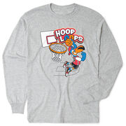 Basketball Tshirt Long Sleeve - Hoop Loops