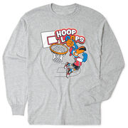 Basketball Tshirt Long Sleeve - Hoop Loops