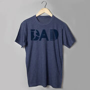 Soccer T-Shirt Short Sleeve - Soccer Dad Silhouette