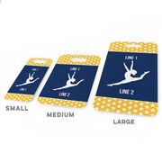 Gymnastics Bag/Luggage Tag - Personalized Gymnastics Team with Gymnast