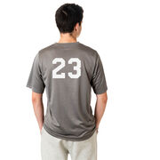 Soccer Short Sleeve Performance Tee - I'd Rather Be Playing Soccer (Round)