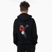 Guys Lacrosse Hooded Sweatshirt - Crushing Goals (Back Design)