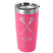 Guys Lacrosse 20 oz. Double Insulated Tumbler - Crossed Sticks Icon