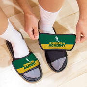 Track & Field Repwell&reg; Slide Sandals - Team Name Colorblock