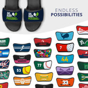 Pickleball Repwell&reg; Sandal Straps - Eat. Sleep. Pickleball