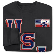 Hockey Crewneck Sweatshirt - Hockey USA Gold