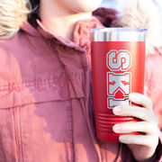 Skiing 20 oz. Double Insulated Tumbler - Ski