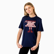 Hockey Short Sleeve Performance Tee - Hockey's My Favorite