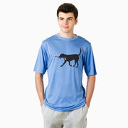 Hockey Short Sleeve Performance Tee - Howe the Hockey Dog