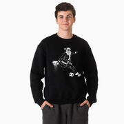 Soccer Crewneck Sweatshirt - Santa Player