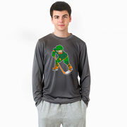 Hockey Long Sleeve Performance Tee - St. Hat-Trick