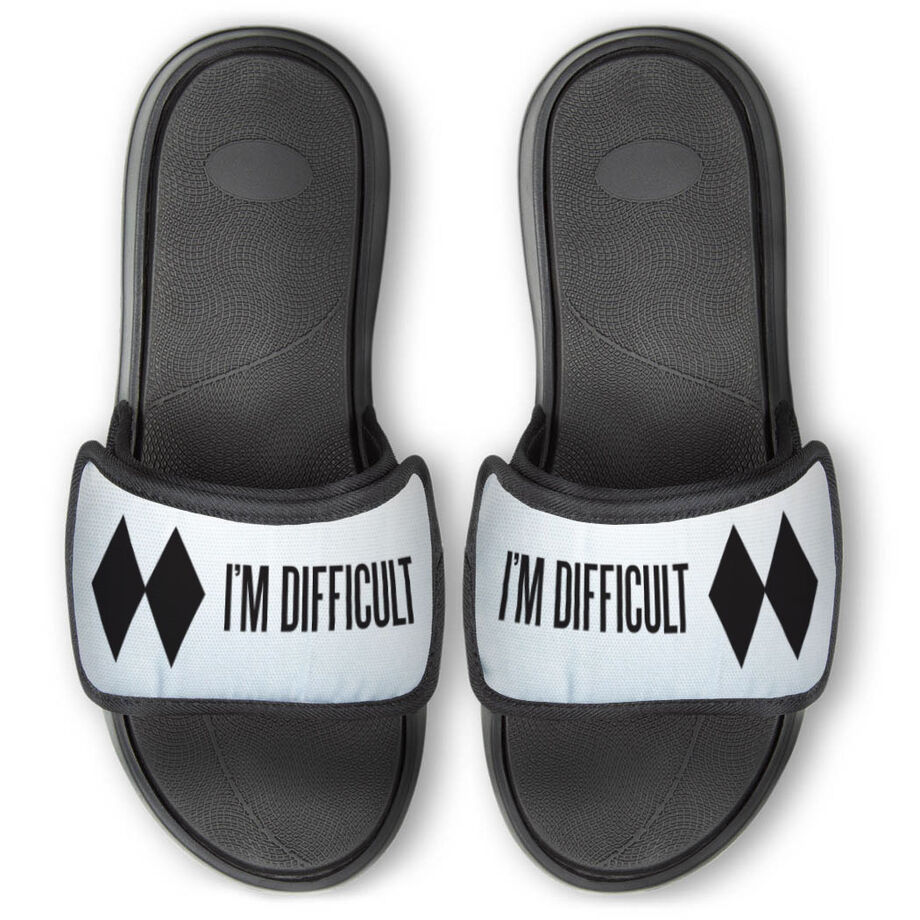 Skiing & Snowboarding Repwell&reg; Slide Sandals - I'm Difficult