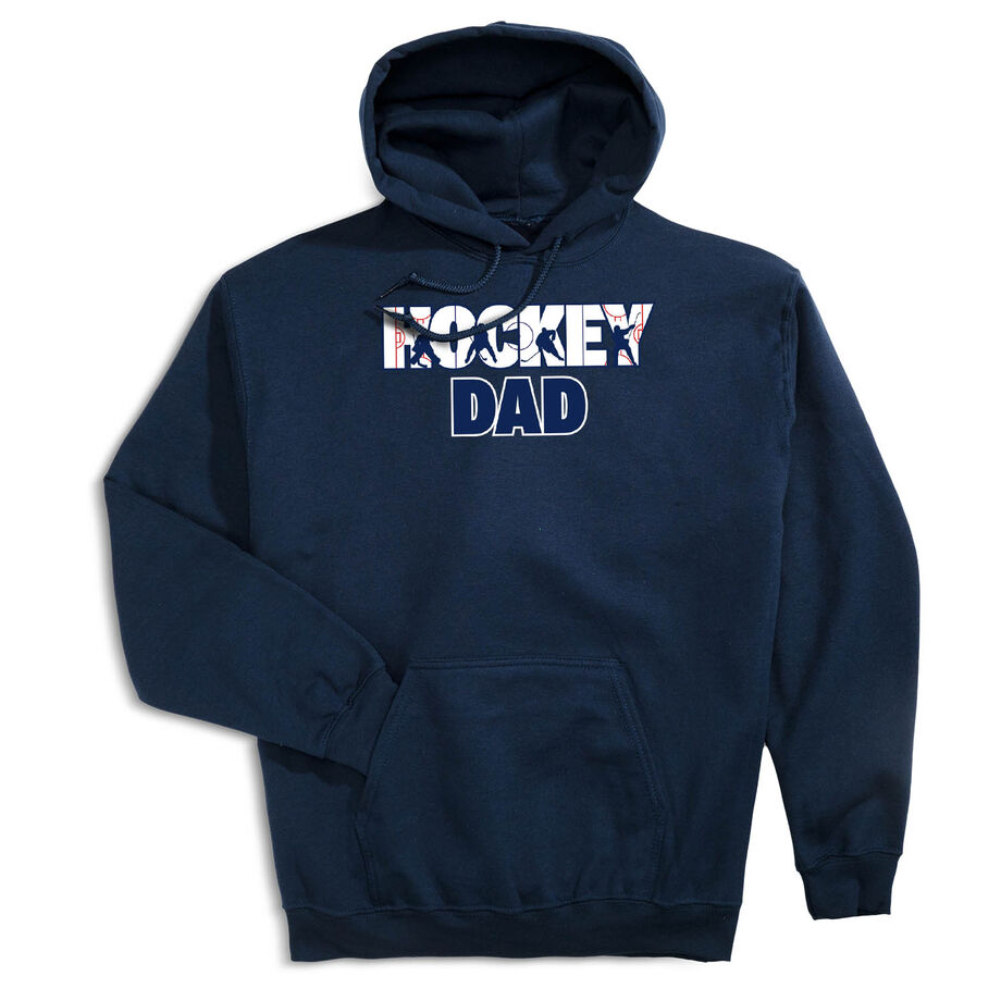 Hockey Hooded Sweatshirt - Hockey Dad Life