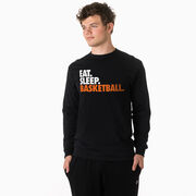 Basketball Tshirt Long Sleeve - Eat. Sleep. Basketball