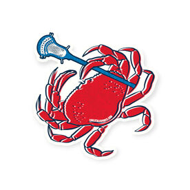 Guys Lacrosse Sticker - Bayside