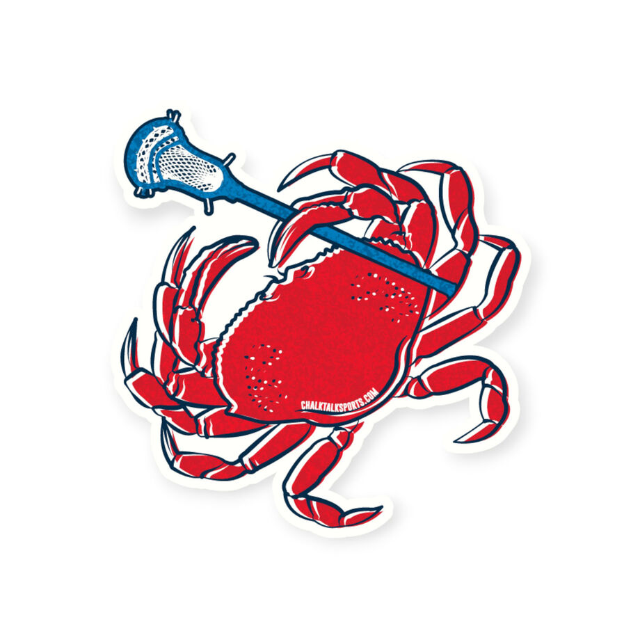 Guys Lacrosse Sticker - Bayside