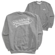 Pickleball Crewneck Sweatshirt - Kind Of A Big Dill (Back Design)