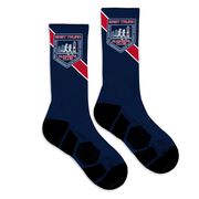 Running Graphic Flex Mid-Calf Socks - Custom