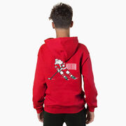 Hockey Hooded Sweatshirt - Saint Nick Hat Trick (Back Design)