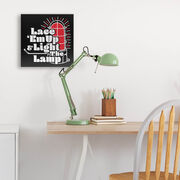 Hockey Canvas Wall Art - Light The Lamp