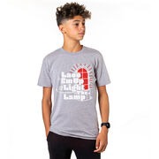 Hockey Short Sleeve T-Shirt - Lace 'Em Up And Light The Lamp